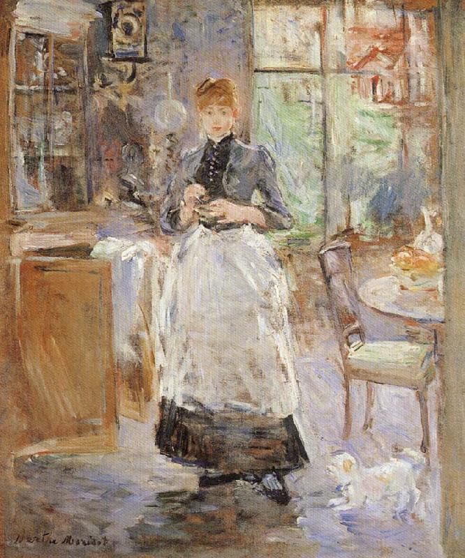 Berthe Morisot In the Dining Room France oil painting art